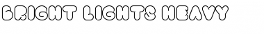 Download Bright Lights Heavy Font Title Preview