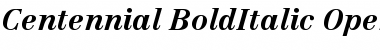 Download Centennial Regular Font Title Preview