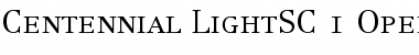 Download Centennial Regular Font Title Preview