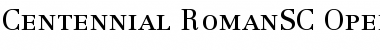 Download Centennial 55 Roman SC Font Title Preview