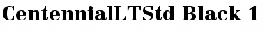 Download Centennial LT Std 95 Black Font Title Preview