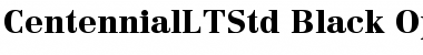Download Centennial LT Std 95 Black Font Title Preview