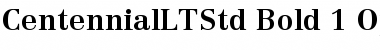 Download Centennial LT Std 75 Bold Font Title Preview
