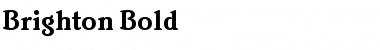 Download Brighton Bold Font Title Preview