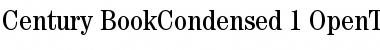 Download ITC Century Book Condensed Font Title Preview