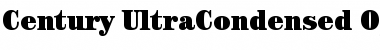 Download ITC Century Ultra Condensed Font Title Preview