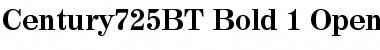 Download Century 725 Bold Font Title Preview