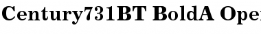 Download Century 731 Bold Font Title Preview
