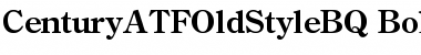 Download Century ATF Old Style BQ Regular Font Title Preview