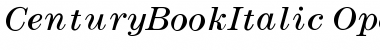 Download Century BookItalic Font