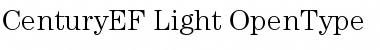 Download CenturyEF-Light Regular Font Title Preview