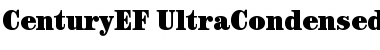 Download CenturyEF-UltraCondensed Font