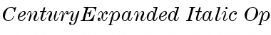 Download Century Expanded Italic Font Title Preview