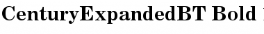 Download Century Expanded Bold Font Title Preview