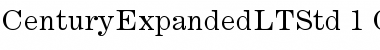 Download Century Expanded LT Std Roman Font Title Preview
