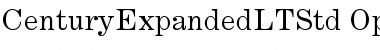 Download Century Expanded LT Std Roman Font Title Preview