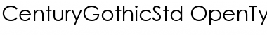 Download Century Gothic Std Regular Font