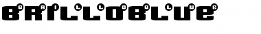 Download BrilloBlue Regular Font Title Preview