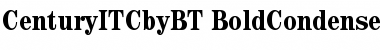 Download ITC Century Bold Condensed Font Title Preview