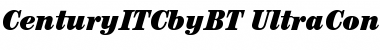 Download ITC Century Ultra Condensed Italic Font Title Preview