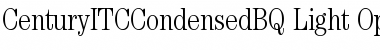 Download Century ITC BQ Regular Font Title Preview