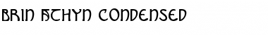 Download Brin Athyn Condensed Condensed Font Title Preview