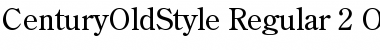 Download Century Old Style Regular Font Title Preview