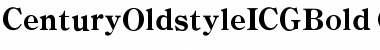 Download Century OldstyleICGBold Font