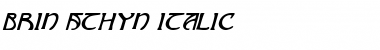 Download Brin Athyn Italic Italic Font Title Preview