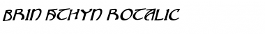 Download Brin Athyn Rotalic Regular Font Title Preview