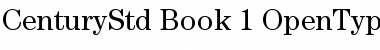 Download ITC Century Std Book Font Title Preview
