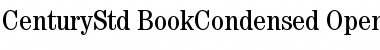 Download ITC Century Std Book Condensed Font Title Preview