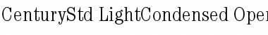 Download ITC Century Std Light Condensed Font Title Preview