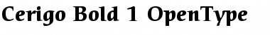 Download ITC Cerigo Bold Font Title Preview