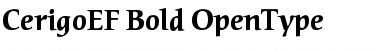 Download CerigoEF Bold Font Title Preview