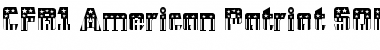 Download CFB1 American Patriot SOLID 2 Regular Font Title Preview