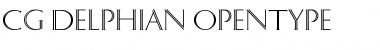 Download Cg Delphian Regular Font Title Preview