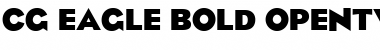 Download Cg Eagle Bold Regular Font Title Preview