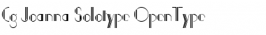 Download Cg Joanna Solotype Regular Font Title Preview