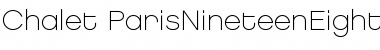 Download Chalet ParisNineteenEighty Font Title Preview