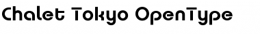 Download Chalet Tokyo Font Title Preview