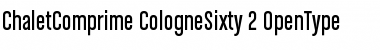 Download ChaletComprime CologneSixty Font Title Preview