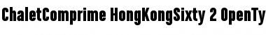 Download ChaletComprime HongKongSixty Font Title Preview
