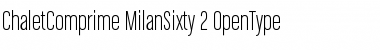 Download ChaletComprime-MilanSixty Regular Font Title Preview