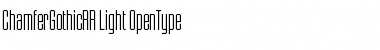 Download ChamferGothicRR Light Font Title Preview