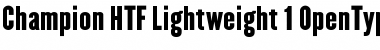 Download Champion HTF-Lightweight Font
