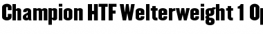 Download Champion HTF-Welterweight Font