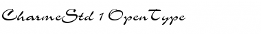 Download Charme Std Roman Font Title Preview