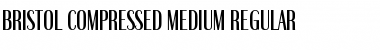 Download Bristol-Compressed-Medium Regular Font Title Preview