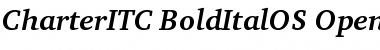 Download Charter ITC Bold Italic OS Font Title Preview